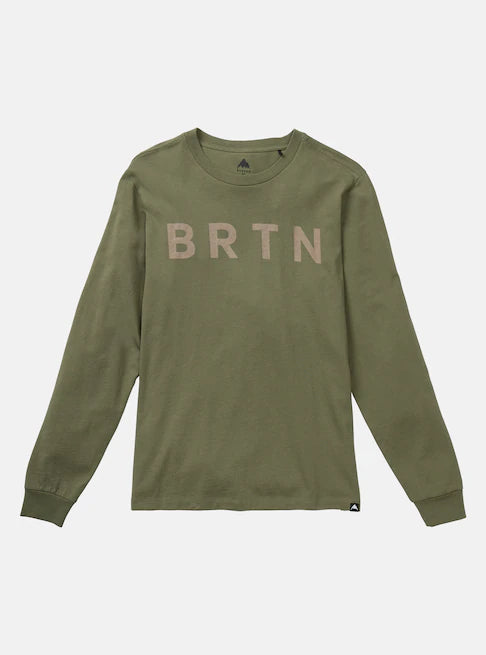 スノーボード ウェア バートン BURTON BRTN Long Sleeve T-Shirt Forest Moss 25-26 送料無料 日本正規品 予約商品 店頭受け取り可能