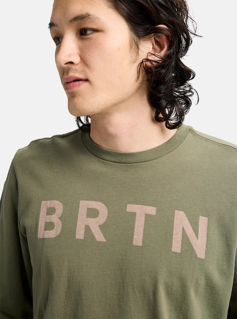 スノーボード ウェア バートン BURTON BRTN Long Sleeve T-Shirt Forest Moss 25-26 送料無料 日本正規品 予約商品 店頭受け取り可能
