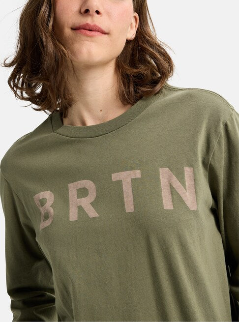 スノーボード ウェア バートン BURTON BRTN Long Sleeve T-Shirt Forest Moss 25-26 送料無料 日本正規品 予約商品 店頭受け取り可能