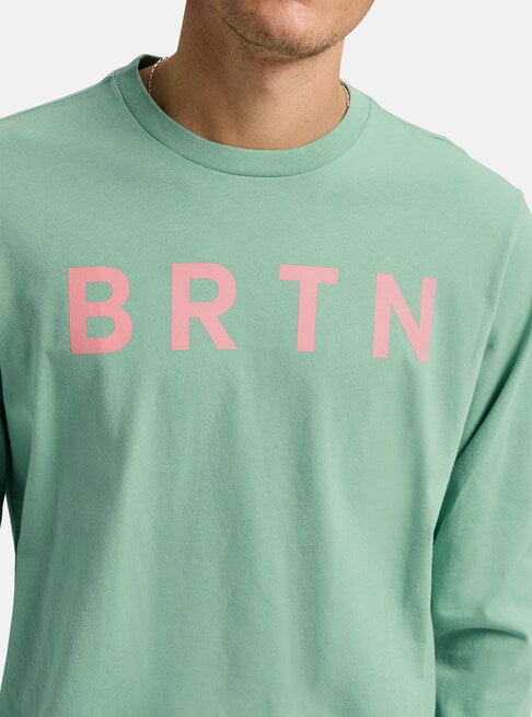 スノーボード ウェア バートン BURTON BRTN Long Sleeve T-Shirt Soft Sage 25-26 送料無料 日本正規品 予約商品 店頭受け取り可能