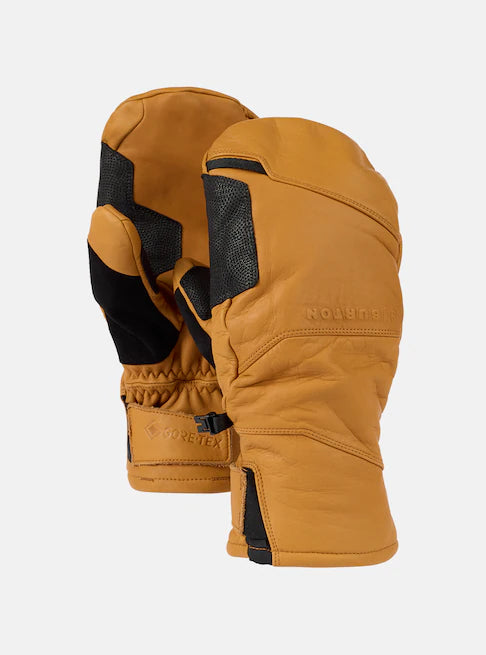 スノーボード グローブ バートン BURTON [ak] Clutch GORE-TEX Leather Mittens Honey 25-26 送料無料 日本正規品 予約商品 店頭受け取り可能