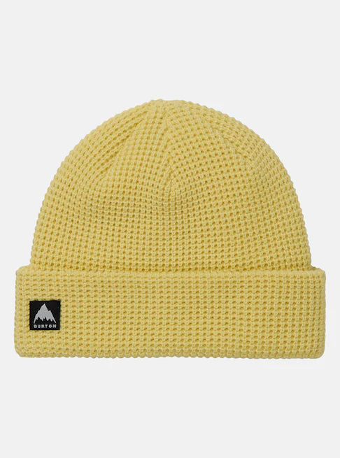 BURTON バートン Recycled Waffle Beanie 25-26 スノーボード アクセサリー Glow Yellow Green