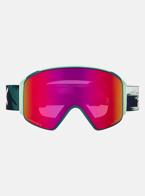 スノーボード ゴーグル アノン ANON M4S Goggles (Cylindrical) + MFI Face Family Tree/Perceive Sunny Red 25-26 送料無料 日本正規品 予約商品 店頭受け取り可能