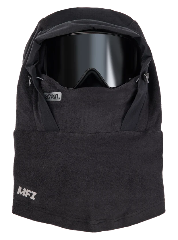 ANON アノン  MFI® Fleece Helmet Hood Black 26-27 日本正規品