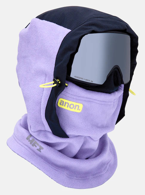 スノーボード フードウォーマー アノン ANON MFI Fleece Helmet Hood Hyper Lilac 25-26 送料無料 日本正規品 予約商品 店頭受け取り可能