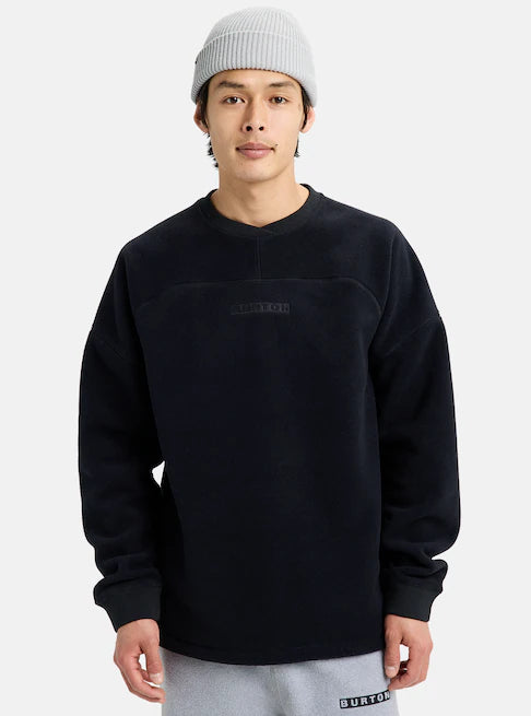 スノーボード ウェア バートン BURTON Cinder Crewneck Fleece True Black 25-26 送料無料 日本正規品 予約商品 店頭受け取り可能