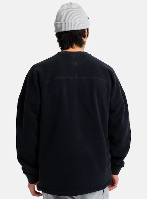 スノーボード ウェア バートン BURTON Cinder Crewneck Fleece True Black 25-26 送料無料 日本正規品 予約商品 店頭受け取り可能