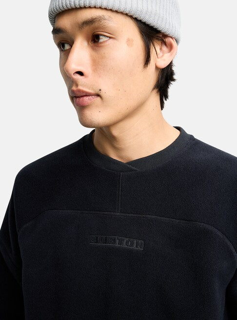 スノーボード ウェア バートン BURTON Cinder Crewneck Fleece True Black 25-26 送料無料 日本正規品 予約商品 店頭受け取り可能