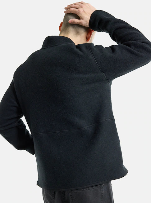 スノーボード ウェア バートン BURTON Cinder Full-Zip Fleece True Black 25-26 送料無料 日本正規品 予約商品 店頭受け取り可能