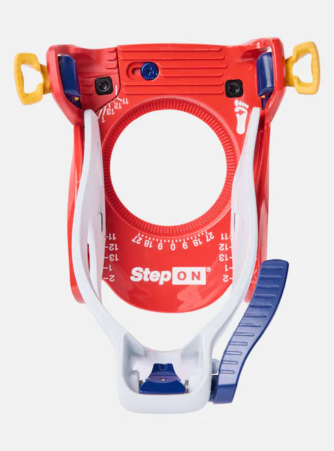 スノーボード バインディング バートン BURTON STEP ON GROM White/Multi 25-26 送料無料 日本正規品 予約商品 店頭受け取り可能