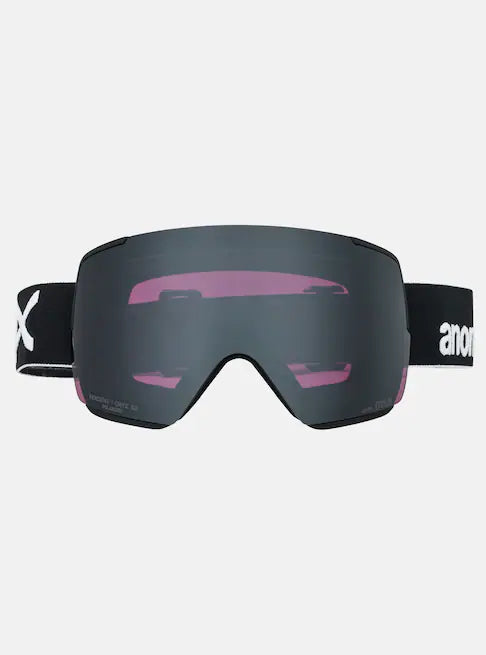 スノーボード ゴーグル アノン ANON M5S Goggle + Bonus Lens + MFI Face Mask Black/Perceive Sunny Red 25-26 送料無料 日本正規品 予約商品 店頭受け取り可能