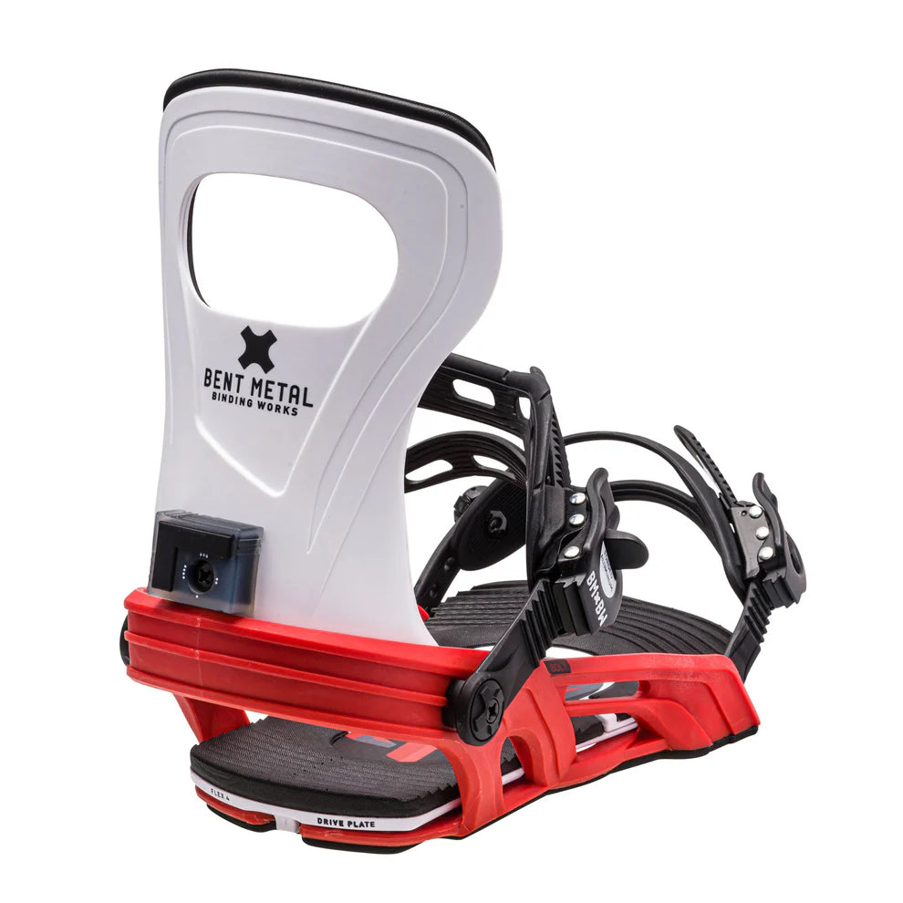 スノーボード ビンディング ベントメタル BENT METAL BOLT White/Red 23-24 送料無料 日本正規品 店頭受け取り可能