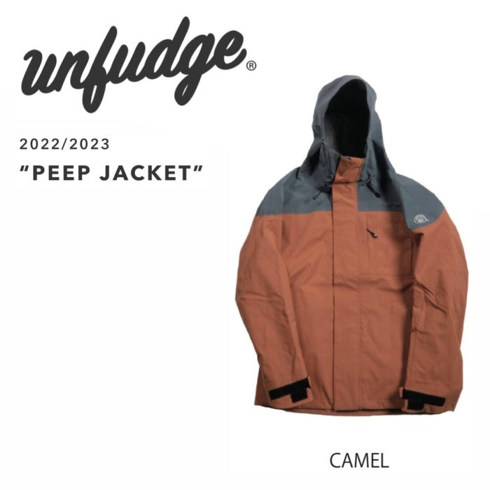 22-23 UNFUDGE PEEP JACKET スノーボード ウェア アンファッジ バックカントリー メンズ レディース ユニセックス