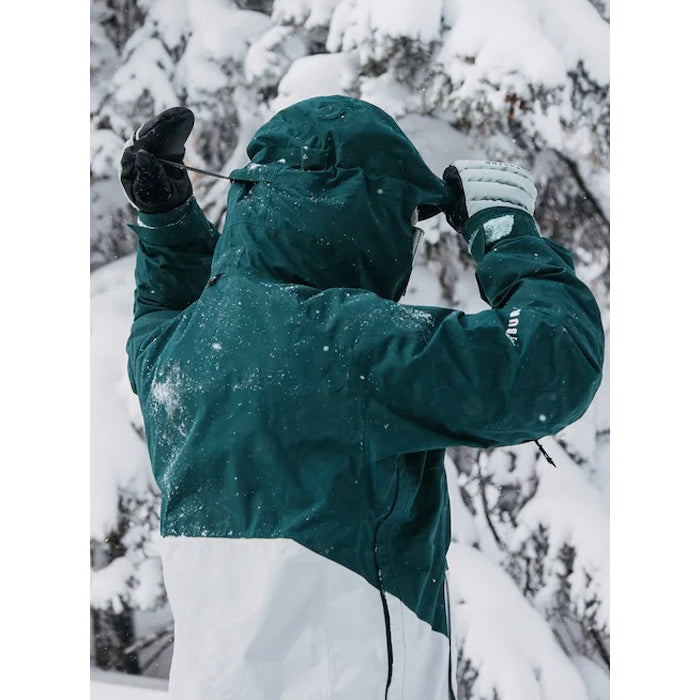 24-25 BURTON M AK VELOCITY GORE-TEX ANORAK DEPEMD/GRAYCL スノーボード