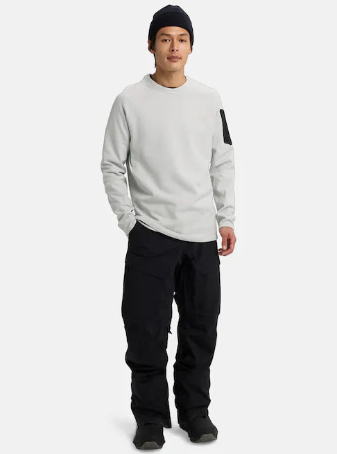 スノーボード ウェア バートン BURTON AK Baker Stretch Fleece Crew Gray Cloud 25-26 送料無料 日本正規品 予約商品 店頭受け取り可能