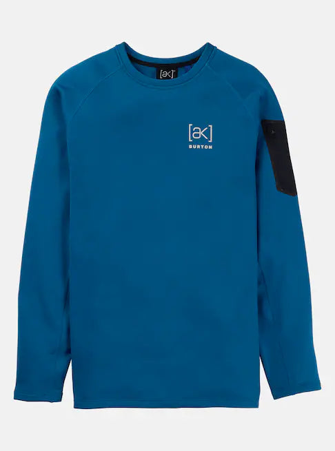 スノーボード ウェア バートン BURTON AK Baker Stretch Fleece Crew Blue Teal 25-26 送料無料 日本正規品 予約商品 店頭受け取り可能