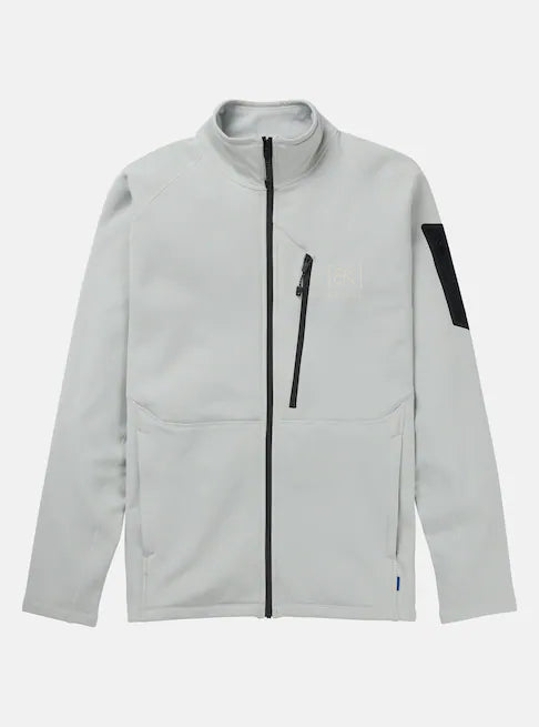 スノーボード ウェア バートン BURTON AK Baker Stretch Fleece Full-Zip Gray Cloud 25-26 送料無料 日本正規品 予約商品 店頭受け取り可能