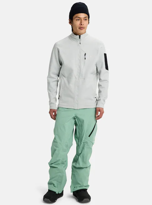 スノーボード ウェア バートン BURTON AK Baker Stretch Fleece Full-Zip Gray Cloud 25-26 送料無料 日本正規品 予約商品 店頭受け取り可能