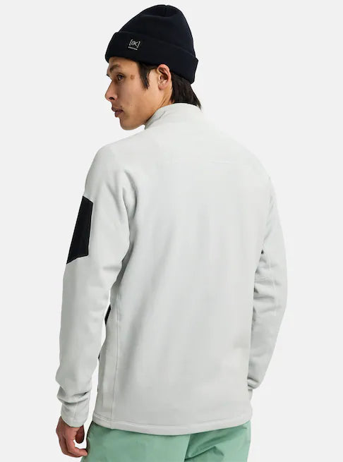 スノーボード ウェア バートン BURTON AK Baker Stretch Fleece Full-Zip Gray Cloud 25-26 送料無料 日本正規品 予約商品 店頭受け取り可能