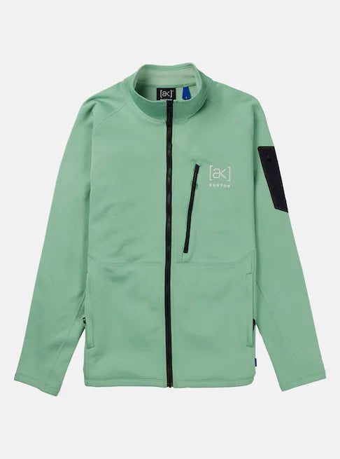 スノーボード ウェア バートン BURTON AK Baker Stretch Fleece Full-Zip Soft Sage 25-26 送料無料 日本正規品 予約商品 店頭受け取り可能