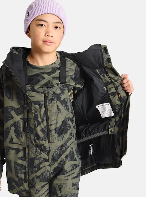 スノーボード ウェア バートン BURTON Skimmer Jacket Forest City Streets キッズ 25-26 送料無料 日本正規品 予約商品 店頭受け取り可能