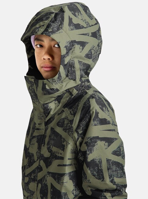 スノーボード ウェア バートン BURTON Skimmer Jacket Forest City Streets キッズ 25-26 送料無料 日本正規品 予約商品 店頭受け取り可能