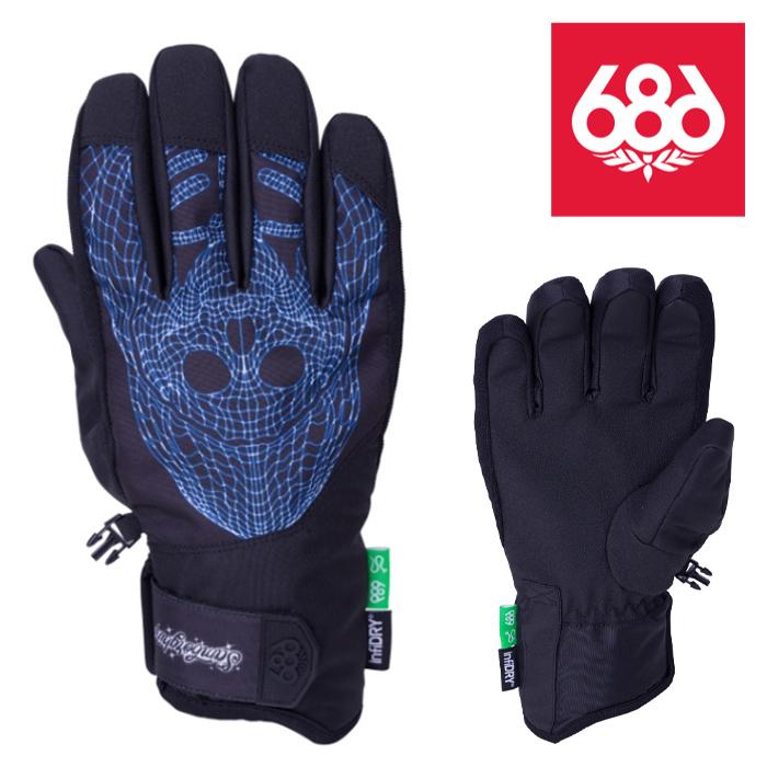 シックスエイトシックス グローブ 23-24 686 PRIMER GLOVE Samborghini Black 手袋 スノーボード スキー 日本正規品 予約