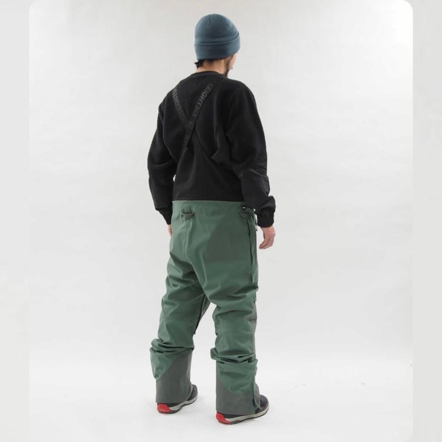 日本正規品 スノーボード ウェア シックスエイトシックス パンツ 23-24 686 MEN'S GORE-TEX STRETCH DISPATCH BIB Cypress Green ゴアテックス ビブパンツ