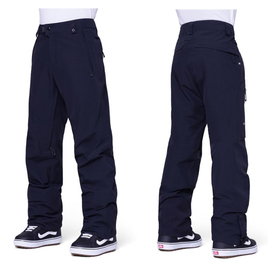 日本正規品 スノーボード ウェア シックスエイトシックス パンツ 23-24 686 MEN'S GORE-TEX GT PANT Black メンズ 男性 ゴアテックス