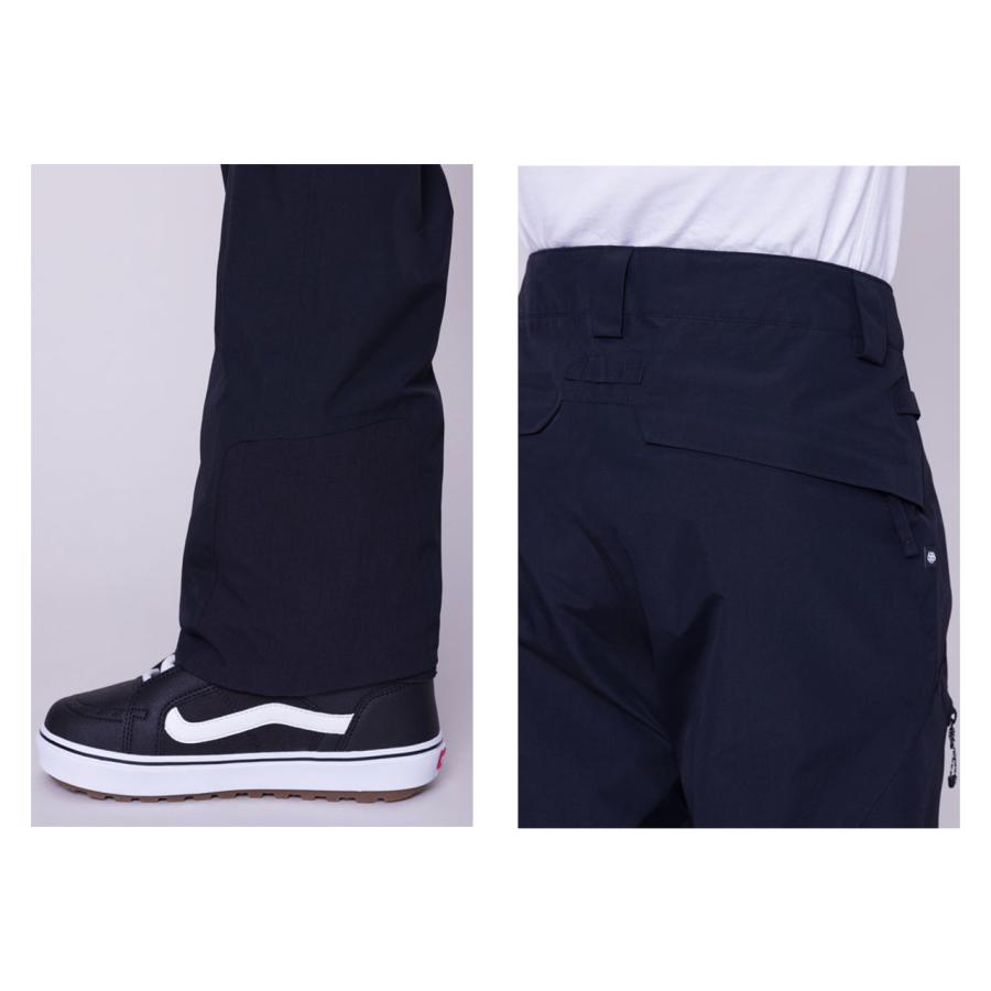 日本正規品 スノーボード ウェア シックスエイトシックス パンツ 23-24 686 MEN'S GORE-TEX GT PANT Black メンズ 男性 ゴアテックス