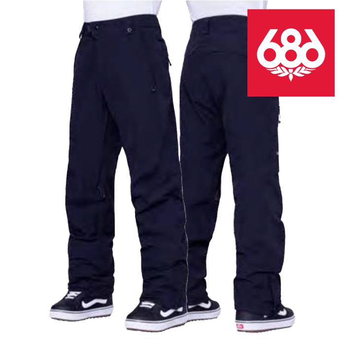 日本正規品 スノーボード ウェア シックスエイトシックス パンツ 23-24 686 MEN'S GORE-TEX GT PANT Black メンズ 男性 ゴアテックス