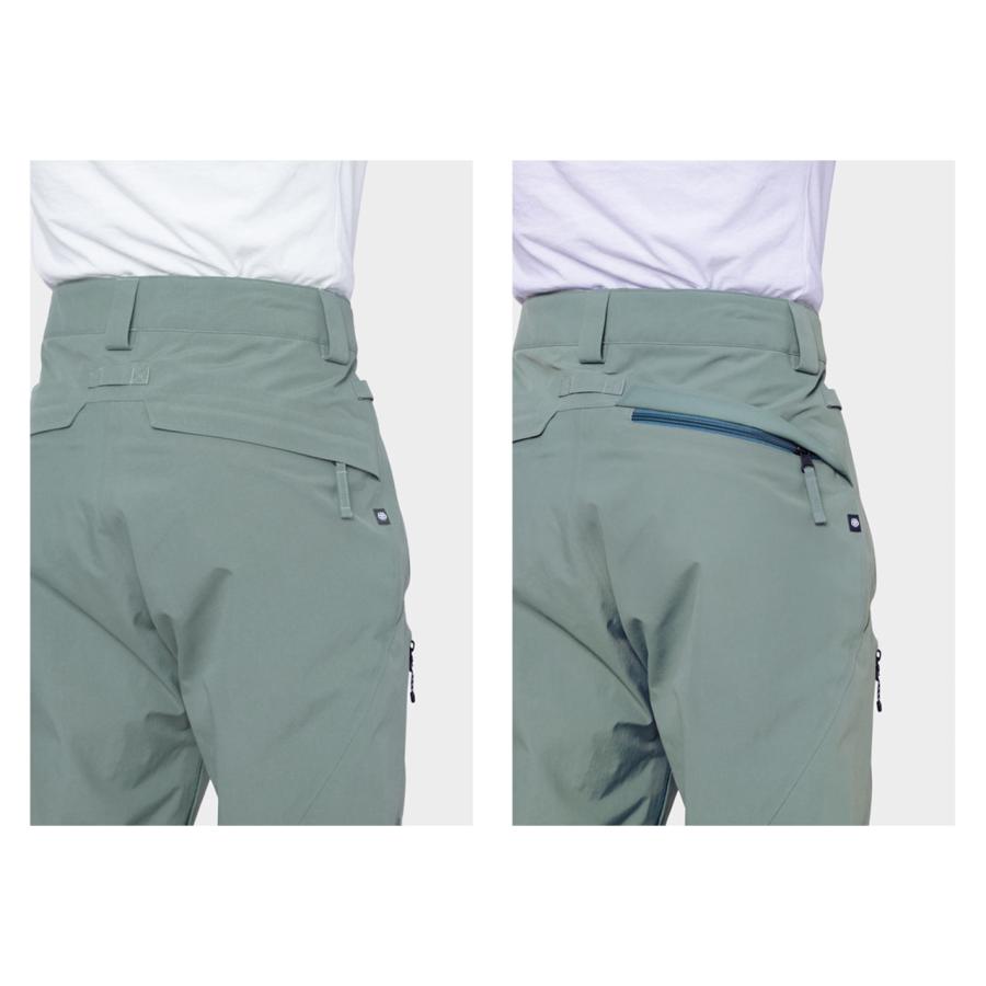 日本正規品 スノーボード ウェア シックスエイトシックス パンツ 23-24 686 MEN'S GORE-TEX GT PANT Cypress Green メンズ 男性 ゴアテックス