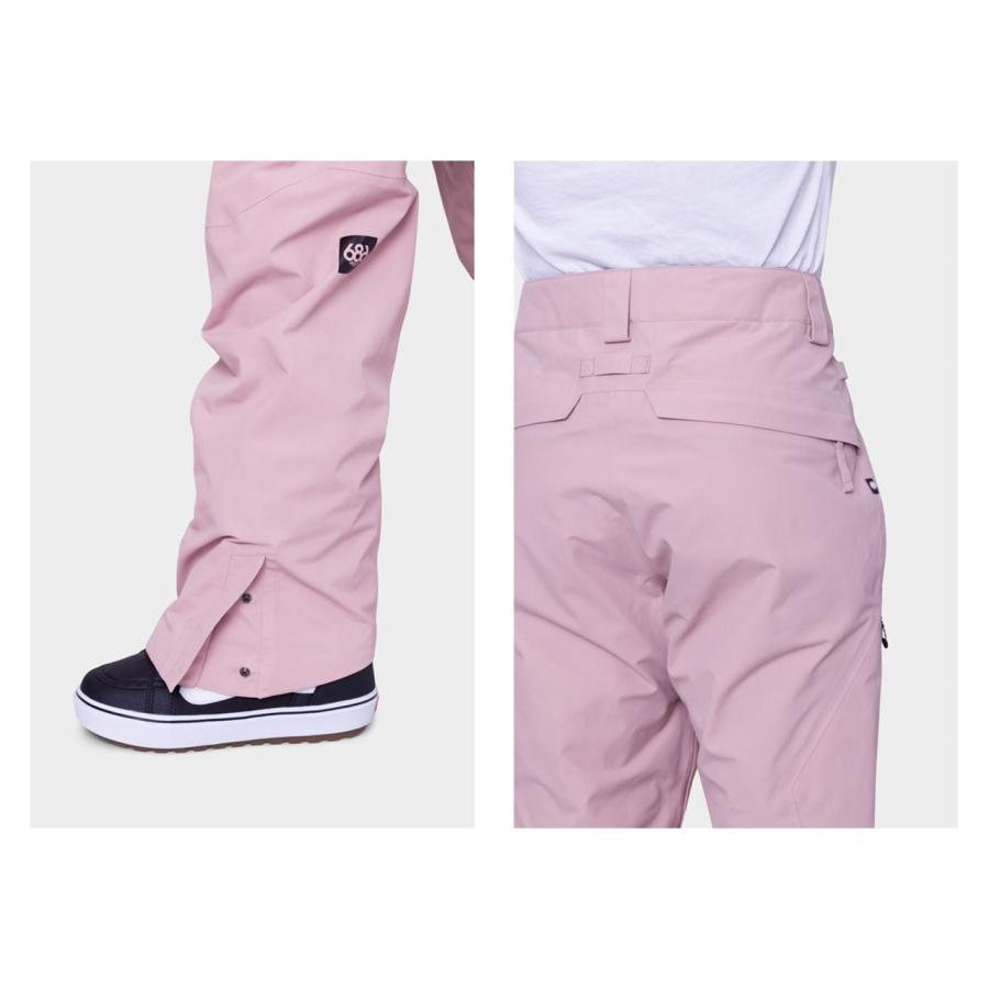 日本正規品 スノーボード ウェア シックスエイトシックス パンツ 23-24 686 MEN'S GORE-TEX GT PANT Dusty Mauve メンズ 男性 ゴアテックス