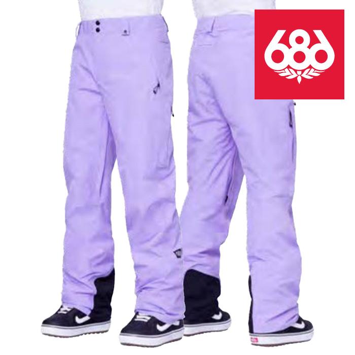 日本正規品 スノーボード ウェア シックスエイトシックス パンツ 23-24 686 MEN'S GORE-TEX CORE SHELL PANT Violet メンズ 男性 ゴアテックス