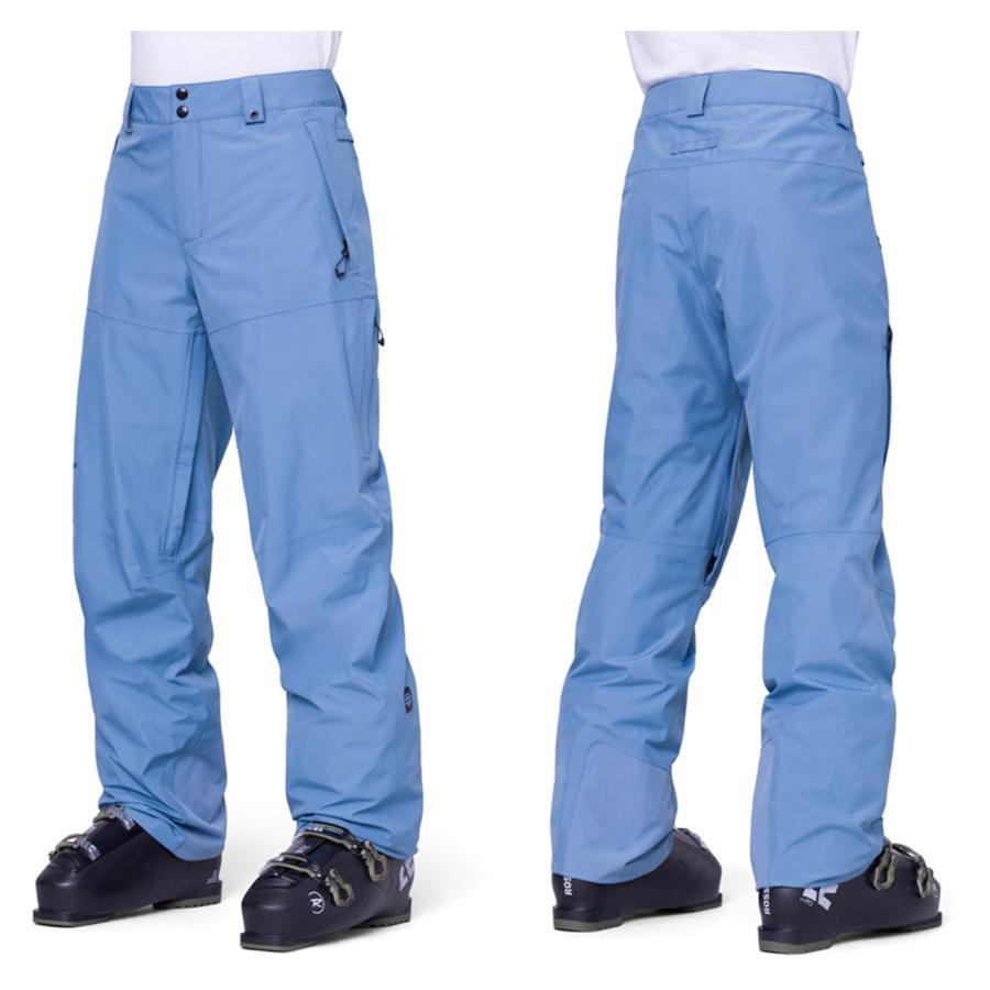 日本正規品 スノーボード ウェア シックスエイトシックス パンツ 23-24 686 MEN'S GORE-TEX CORE SHELL PANT Steel Blue メンズ 男性 ゴアテックス