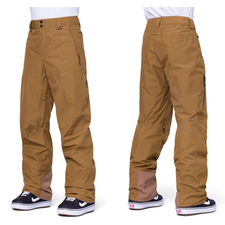 日本正規品 スノーボード ウェア シックスエイトシックス パンツ 23-24 686 MEN'S GORE-TEX CORE SHELL PANT Breen メンズ 男性 ゴアテックス