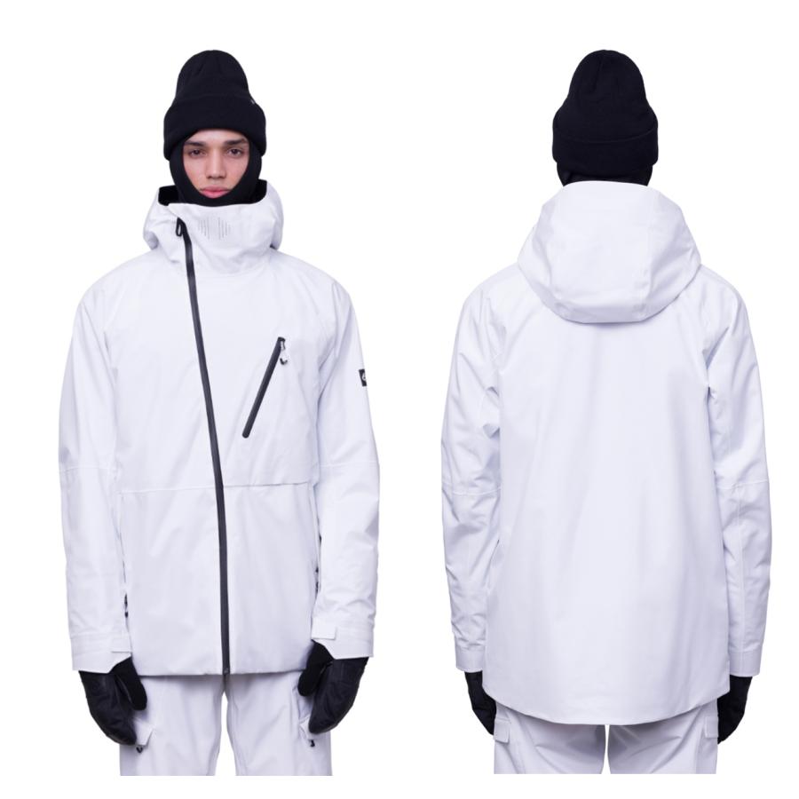 日本正規品 スノーボード ウェア シックスエイトシックス ジャケット 23-24 686 MEN'S HYDRA THERMAGRAPH JACKET White メンズ 男性