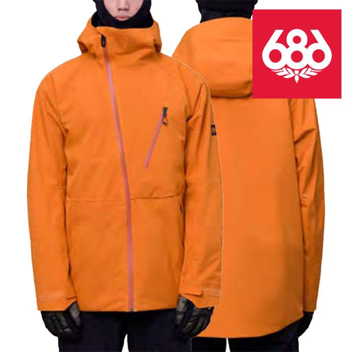 686 MEN'S シックスエイトシックス ウェア ジャケット 23-24 HYDRA THERMAGRAPH JACKET Copper Orange メンズ 男性 スノーボード 日本正規品 予約