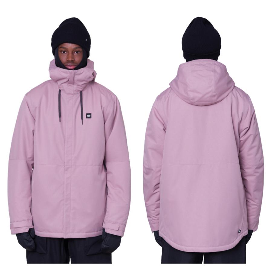 日本正規品 スノーボード ウェア シックスエイトシックス ジャケット 23-24 686 MEN'S FOUNDATION INSULATED JACKET Dusty Mauve メンズ 男性