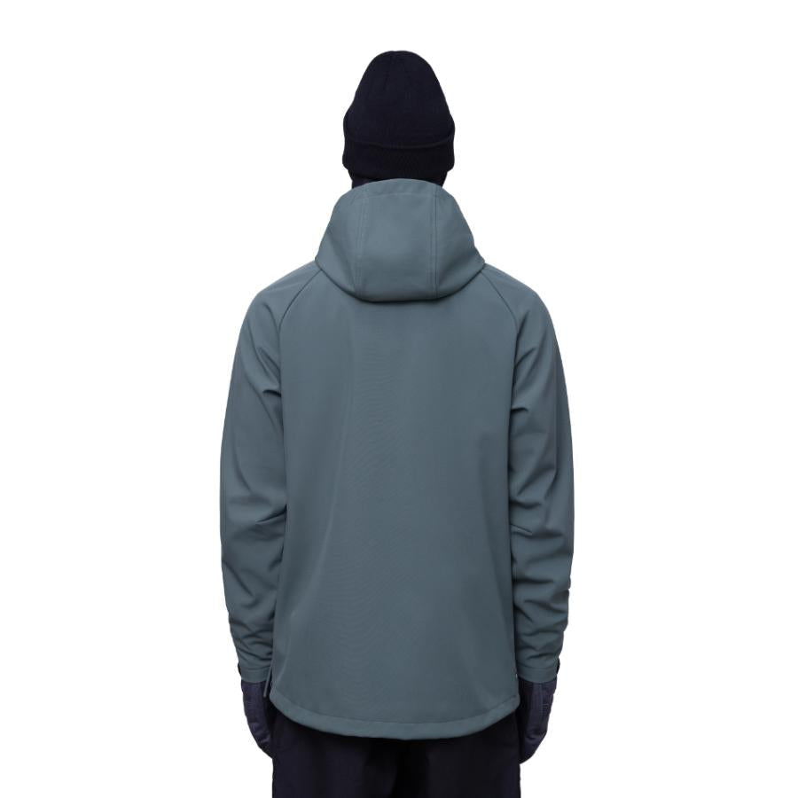 日本正規品 スノーボード ウェア シックスエイトシックス ジャケット 23-24 686 MEN'S WATERPROOF HOODY Cypress Green メンズ 男性 フーディ