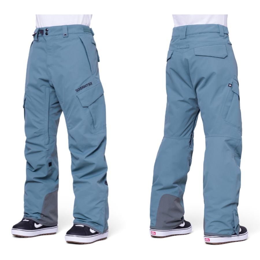 日本正規品 スノーボード ウェア シックスエイトシックス パンツ 23-24 686 MEN'S SMARTY 3-IN-1 CARGO PANT Cypress Green メンズ 男性 カーゴパンツ