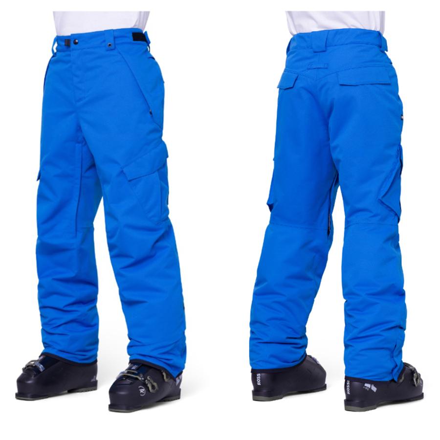 日本正規品 スノーボード ウェア シックスエイトシックス パンツ 23-24 686 MEN'S INFINITY INSULATED CARGO PANT Blue Slush メンズ 男性 カーゴパンツ