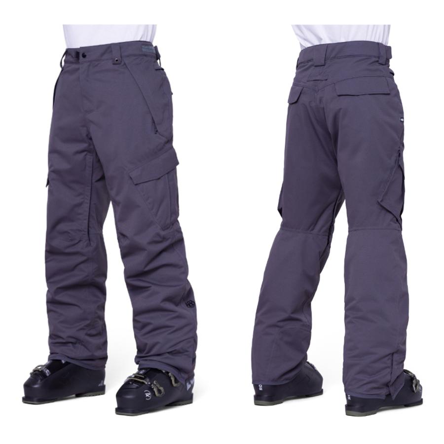 日本正規品 スノーボード ウェア シックスエイトシックス パンツ 23-24 686 MEN'S INFINITY INSULATED CARGO PANT Charcoal メンズ 男性 カーゴパンツ