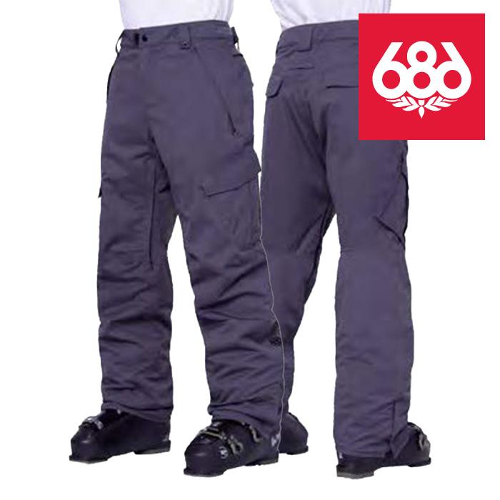 686 MEN'S シックスエイトシックス ウェア パンツ 23-24 INFINITY INSULATED CARGO PANT Charcoal メンズ 男性 カーゴパンツ スノーボード 日本正規品 予約