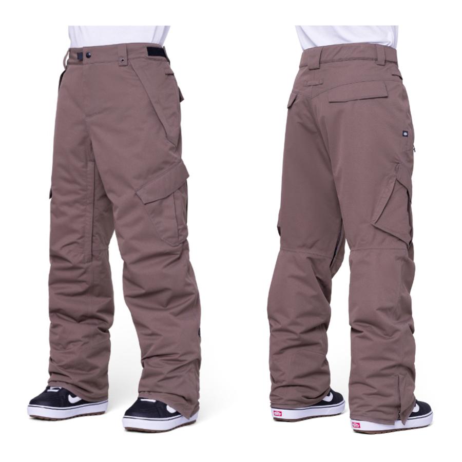 日本正規品 スノーボード ウェア シックスエイトシックス パンツ 23-24 686 MEN'S INFINITY INSULATED CARGO PANT Tobacco メンズ 男性 カーゴパンツ