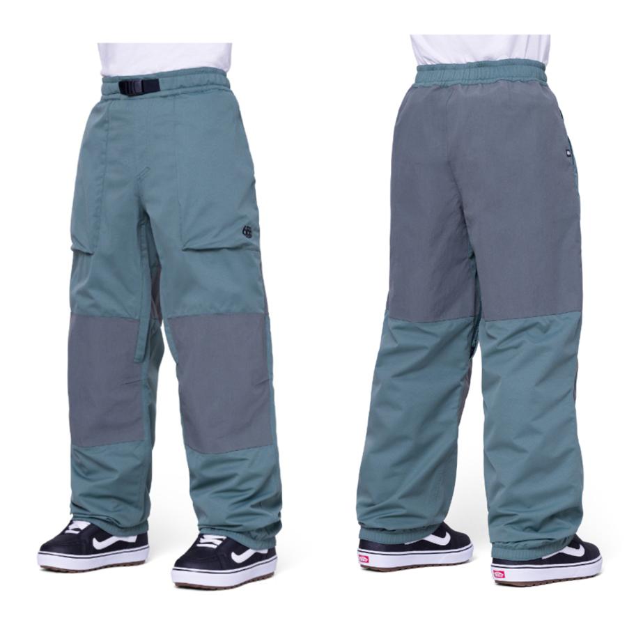 日本正規品 スノーボード ウェア シックスエイトシックス パンツ 23-24 686 MEN'S 2.5L GHOST PANT Cypress Green ゴースト パンツ メンズ 男性