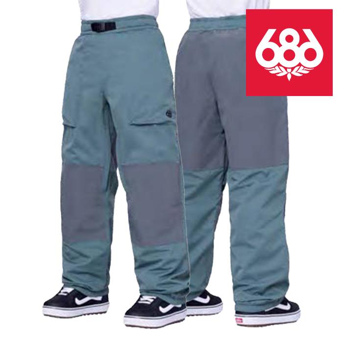 686 MEN'S シックスエイトシックス ウェア パンツ 23-24 2.5L GHOST PANT Cypress Green メンズ 男性 スノーボード 日本正規品 予約