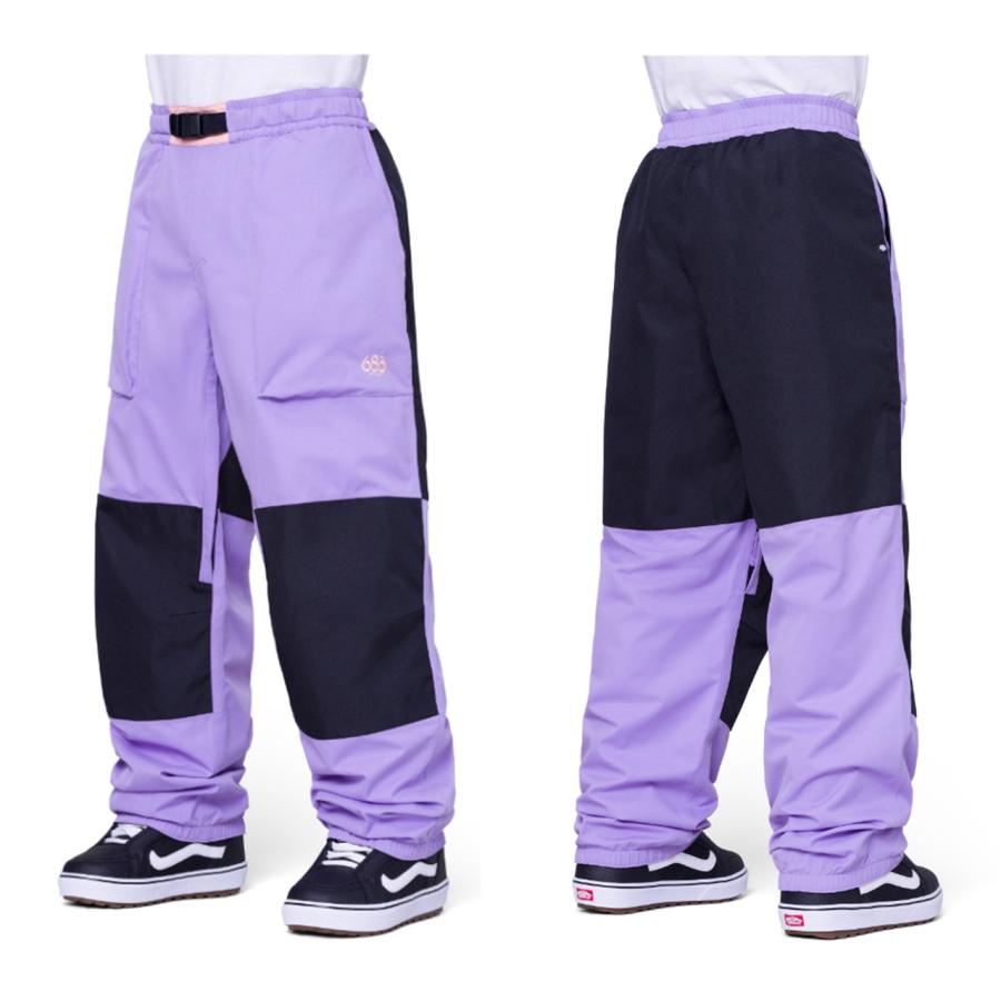 日本正規品 スノーボード ウェア シックスエイトシックス パンツ 23-24 686 MEN'S 2.5L GHOST PANT Violet ゴースト パンツ メンズ 男性