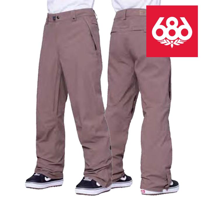 686 MEN'S シックスエイトシックス ウェア パンツ 23-24 STANDARD SHELL PANT Tobacco メンズ 男性 スノーボード 日本正規品 予約