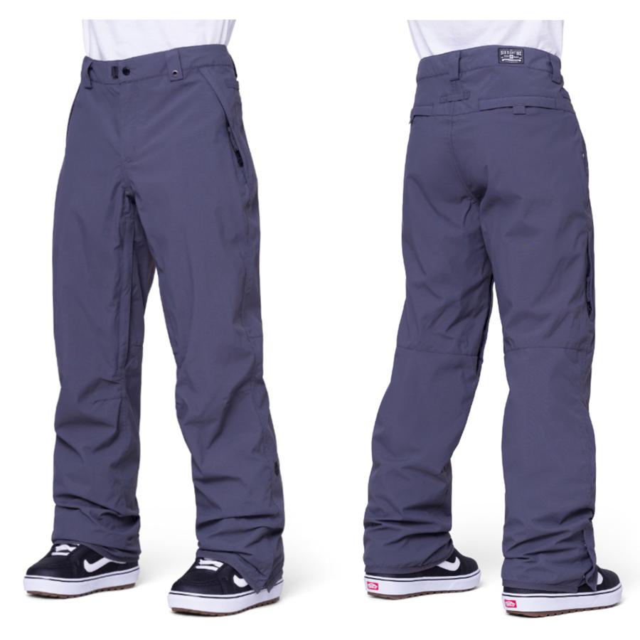 日本正規品 スノーボード ウェア シックスエイトシックス パンツ 23-24 686 MEN'S STANDARD SHELL PANT Charcoal スタンダード シェル パンツ メンズ 男性